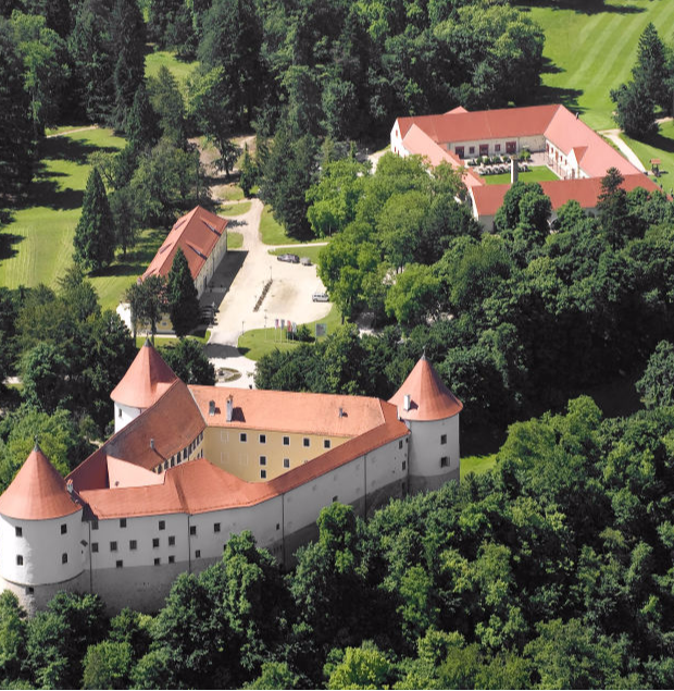 Schloss Mokrice - Draufsicht
